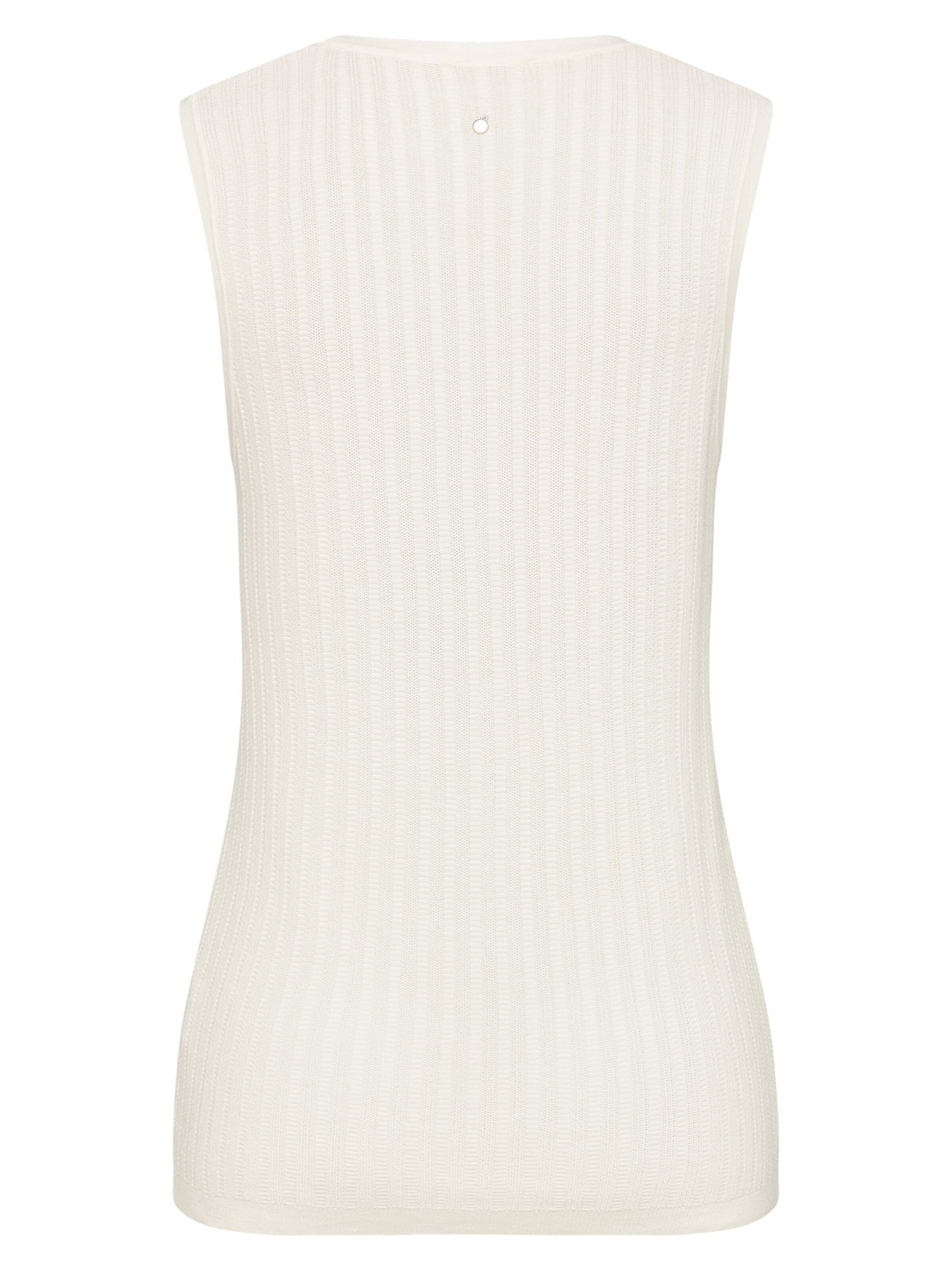 Tops en tricot Tamaris en blanc