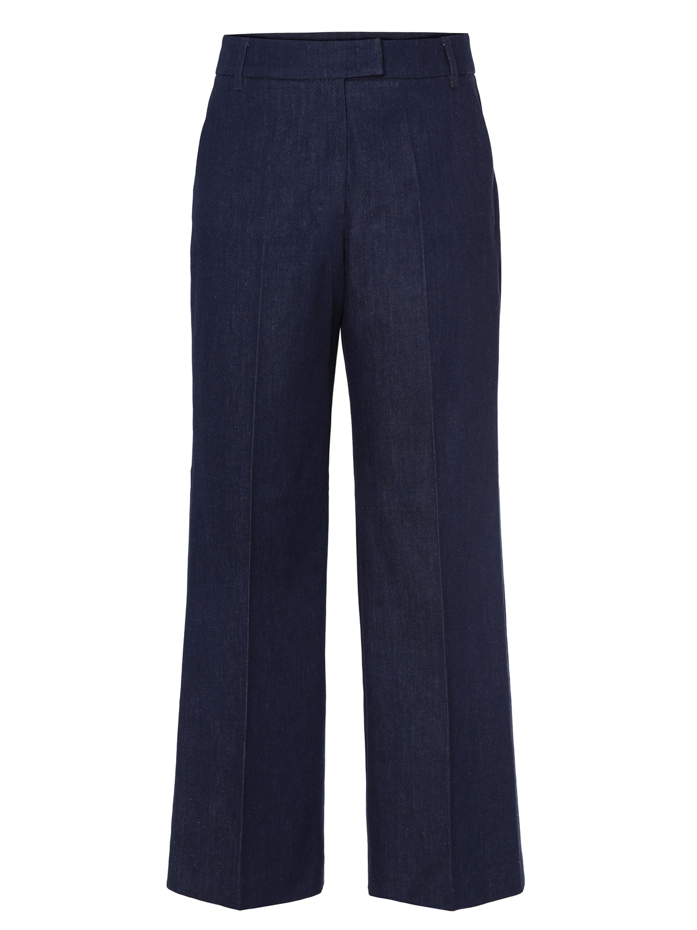 TATUUM Tapered Ráncos nadrág 'ZARIANA 3' - kék: elől