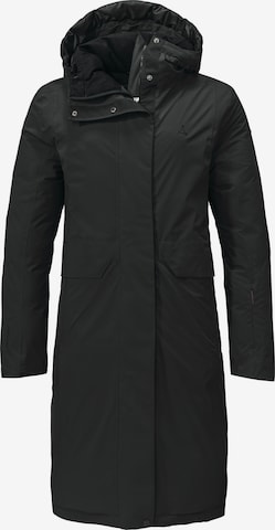 Schöffel Outdoorjacke 'Canterbury' in Schwarz: predná strana