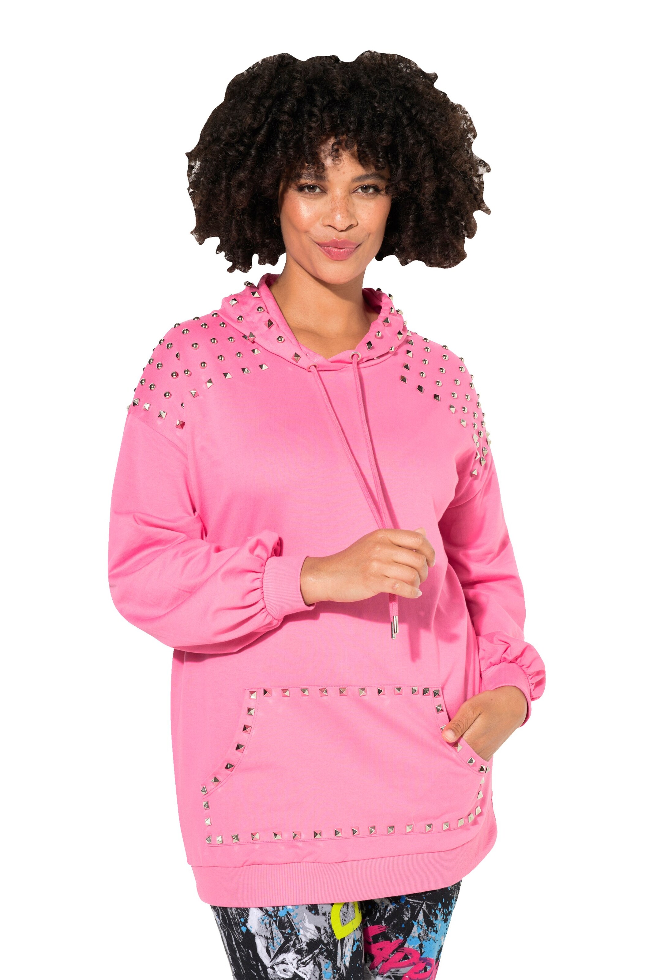 Angel of Style Sweatshirt in Roze: voorkant