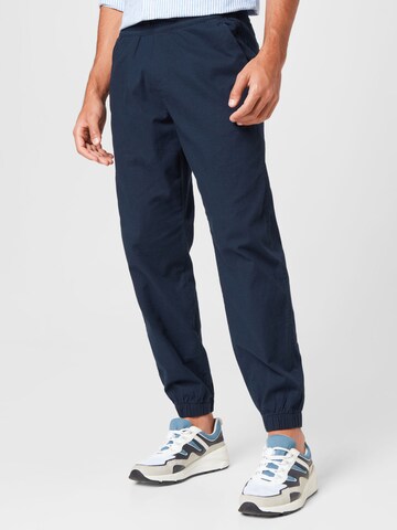 Abercrombie & Fitch Tapered Hose in Blau: Vorderseite