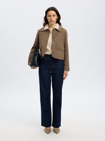 SELECTED Pullover 'SLFTHea' i beige