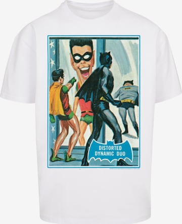 F4NT4STIC Shirt 'DC Comics Batman TV Dynamic Duo' in Wit: voorkant