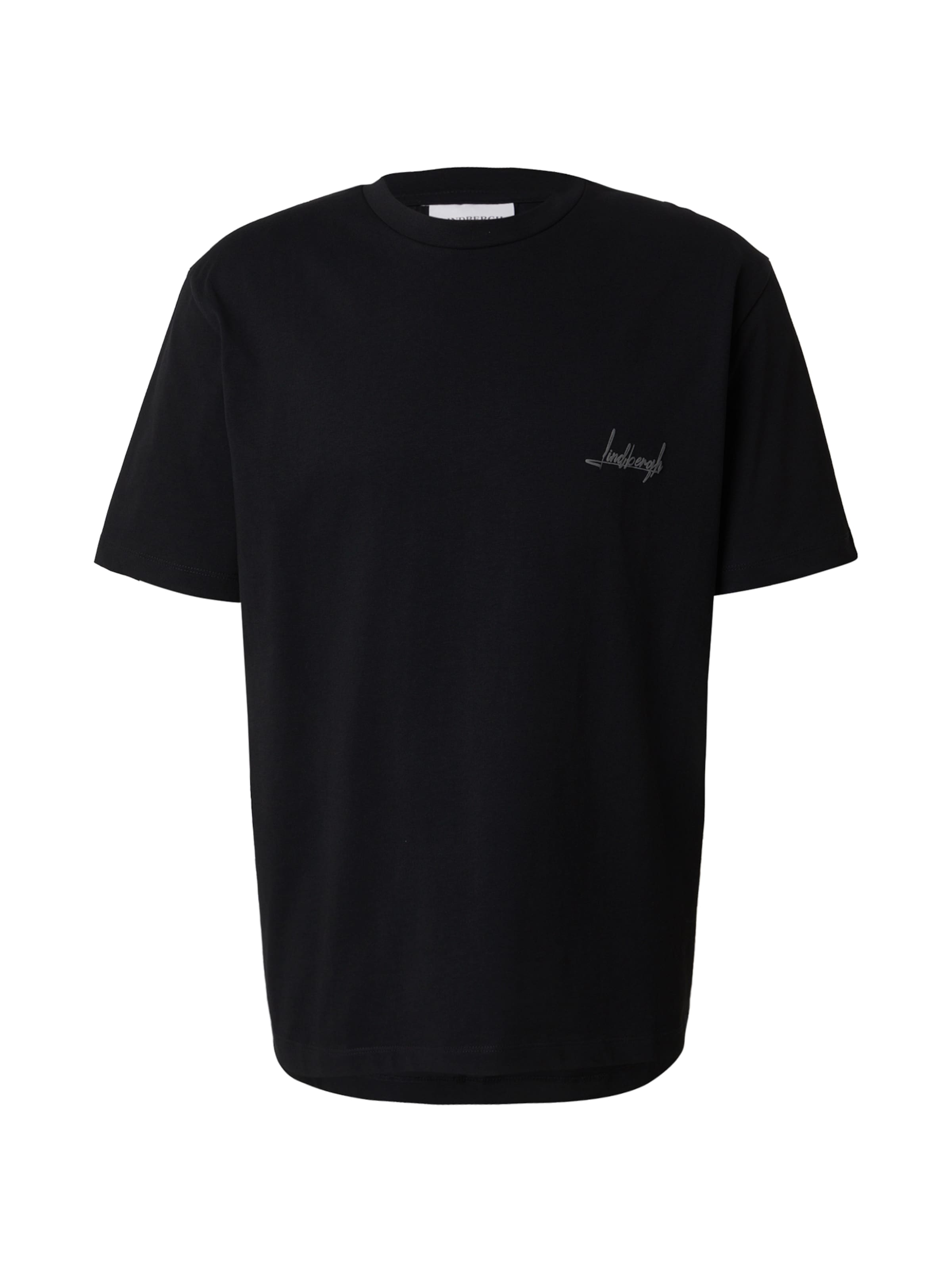 Lindbergh Тениска в черно: отпред