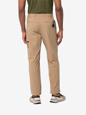 Regular Pantalon outdoor 'WANDERTHIRST' JACK WOLFSKIN en beige