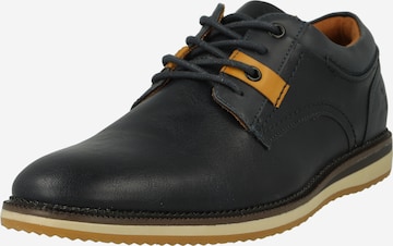 BULLBOXER Lace-Up Shoes in Blue: front