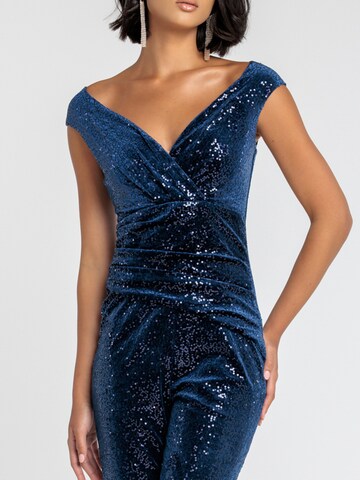 GODDIVA Jumpsuit in Blau