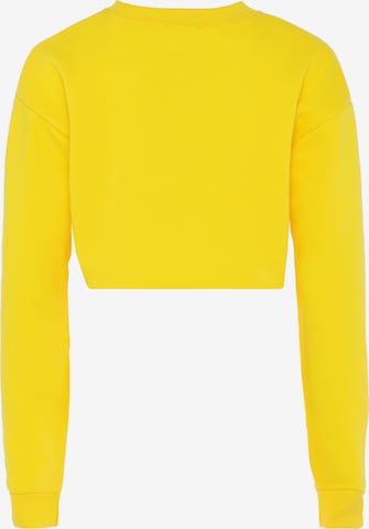 Bluză de molton de la myMo ATHLSR pe galben
