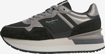 Pepe Jeans - Zapatillas deportivas bajas 'Nala Night' en negro: frente