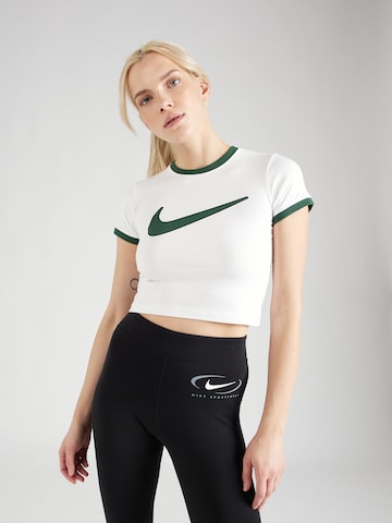 Nike Sportswear Shirt in White: front