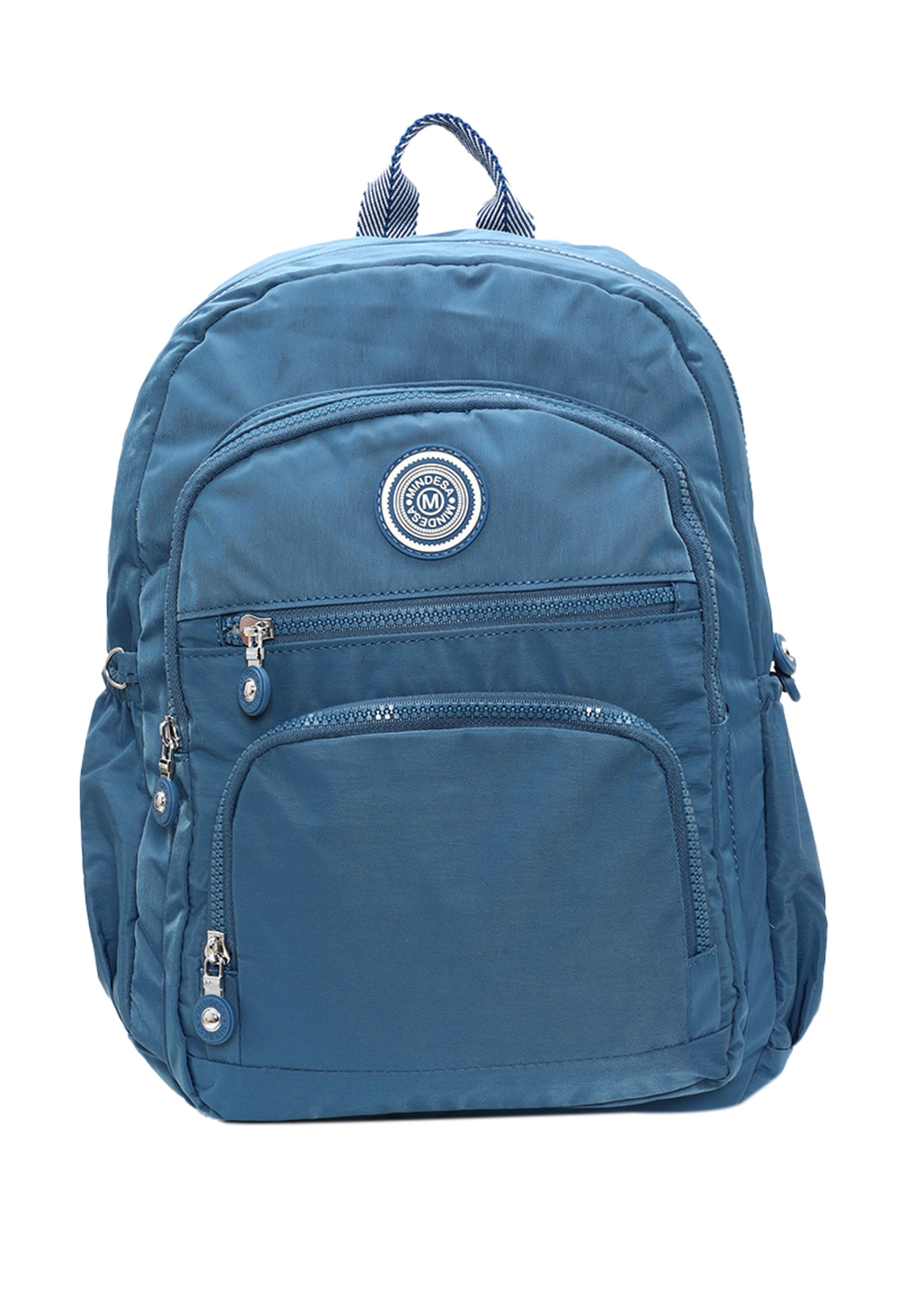 Mindesa - Mochila en azul: frente