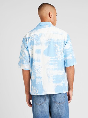 Fit confort Chemise TOPMAN en bleu