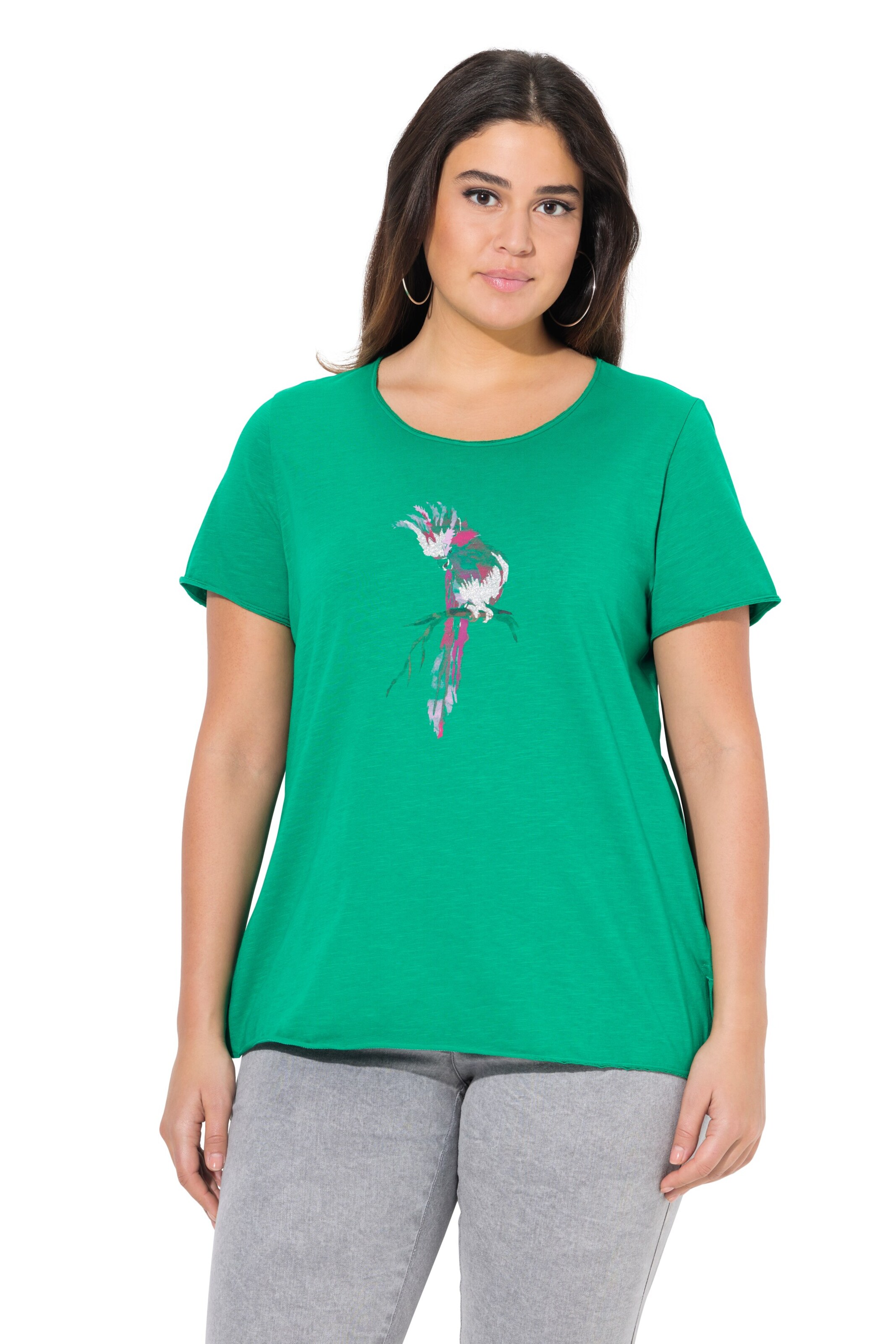 Ulla Popken Shirt in Green: front