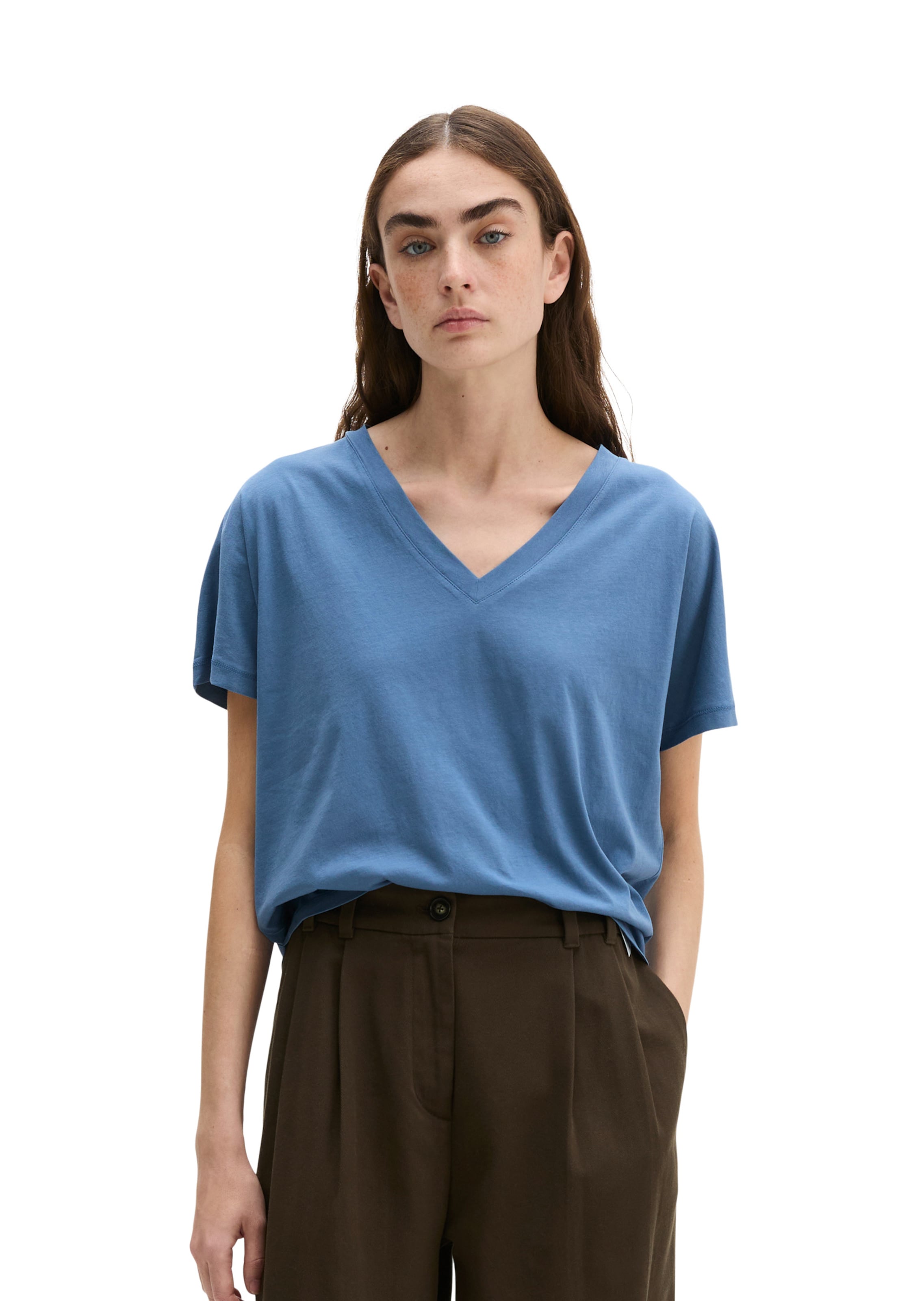 Marc O'Polo Shirt in Blue: front