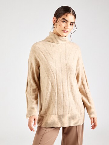 Pull-over 'ONLJeanett' ONLY en beige : devant