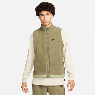 Nike Sportswear Weste 'Club' in Grün: Vorderseite