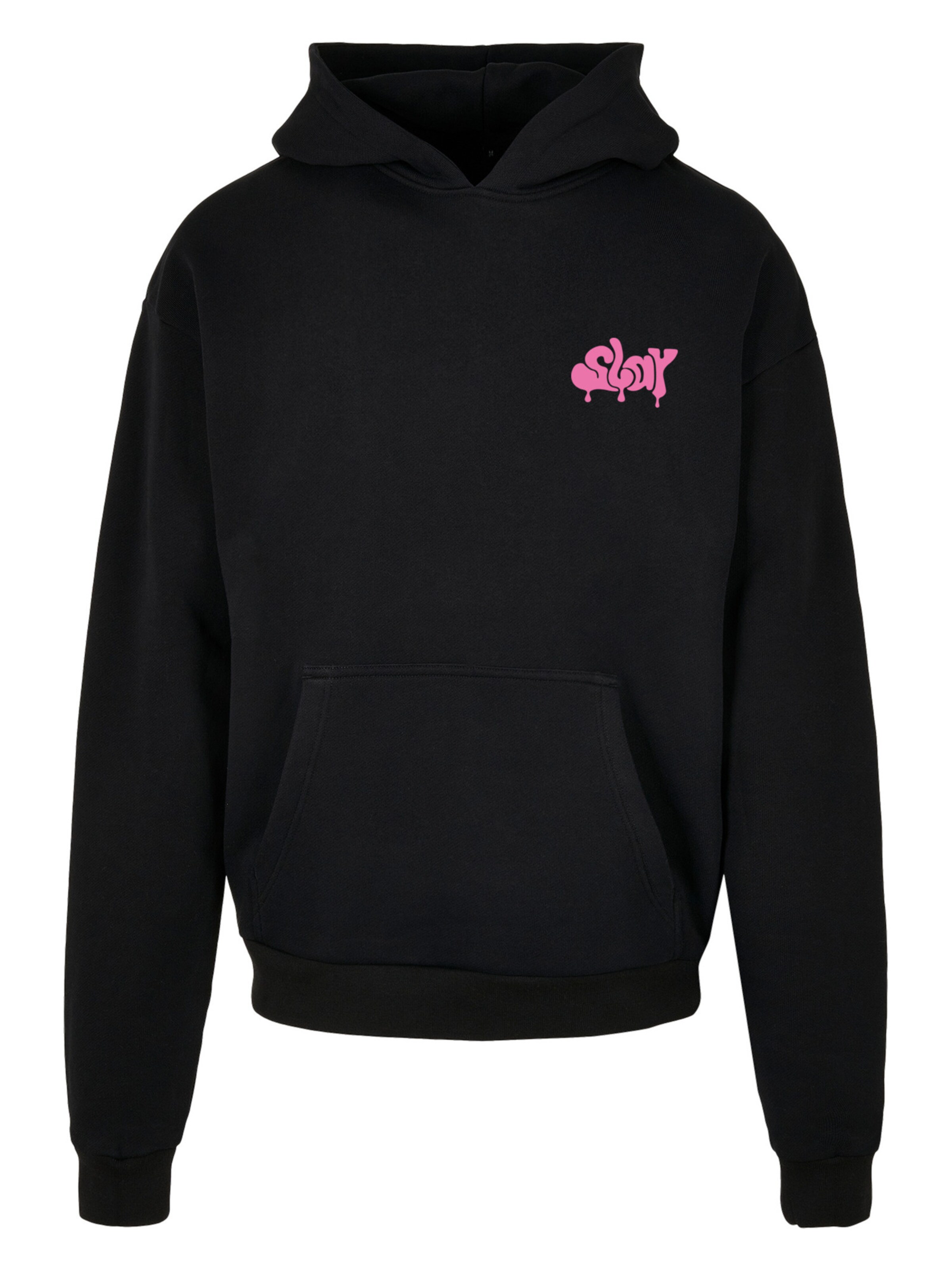 F4NT4STIC Sweatshirt 'SLAY ' in Schwarz: Vorderseite