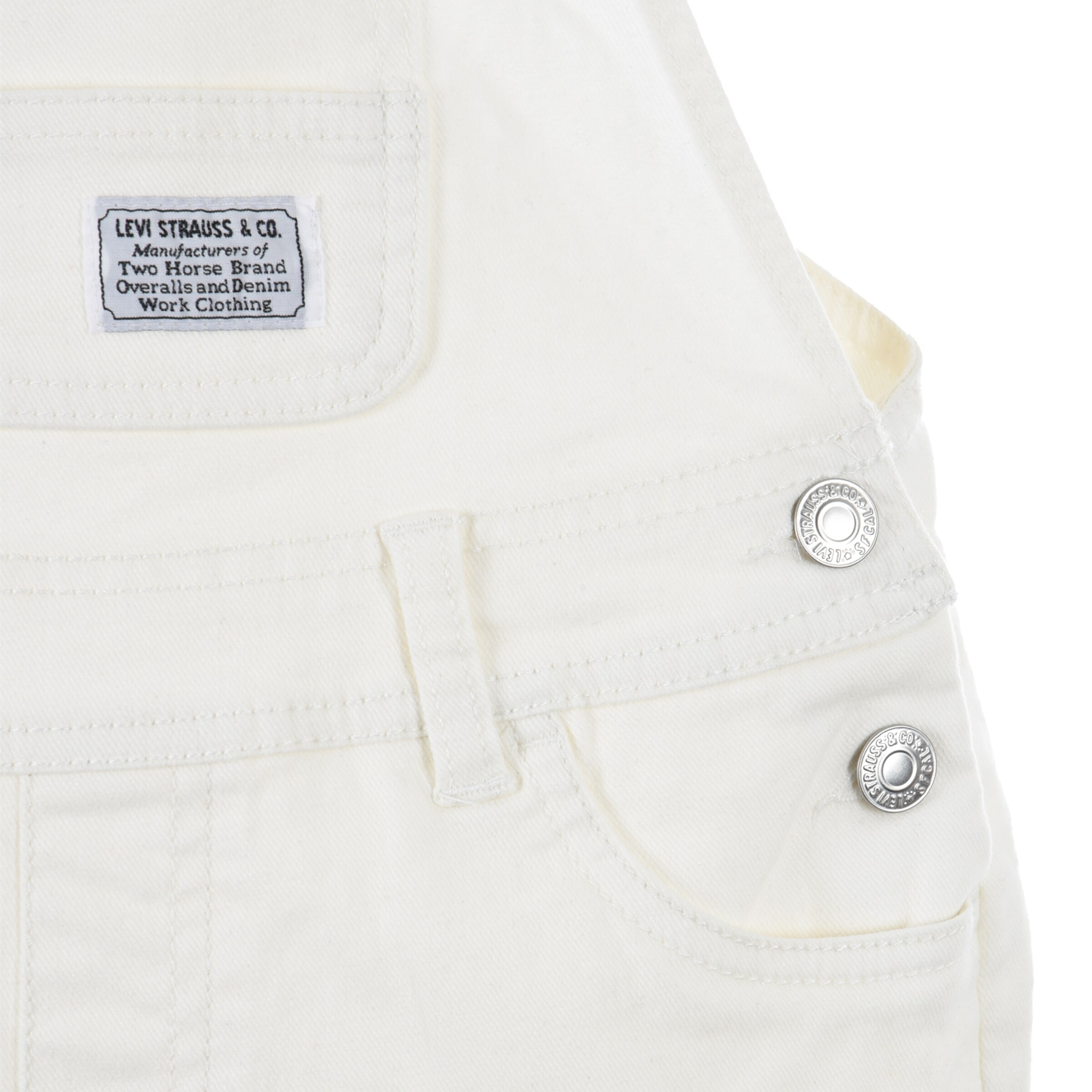 Levi's Kids Regular Overalls 'Classic' in White