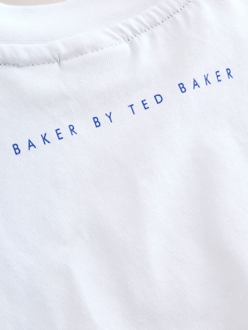 Baker by Ted Baker T-shirt 'Dinosaur' i vit