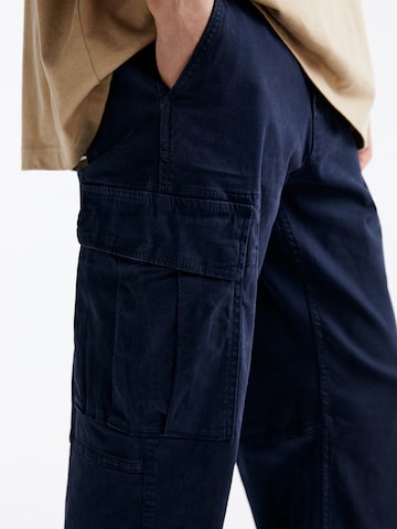 Pull&Bear Regular Pants in Blue