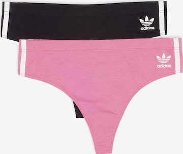 Slip ' Wide Side ' ADIDAS ORIGINALS en rose : devant