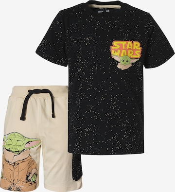STAR WARS Pajamas 'Star Wars' in Beige: front
