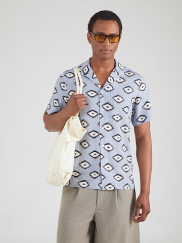 SCOTCH & SODA Comfort Fit Skjorta i blå: framsida