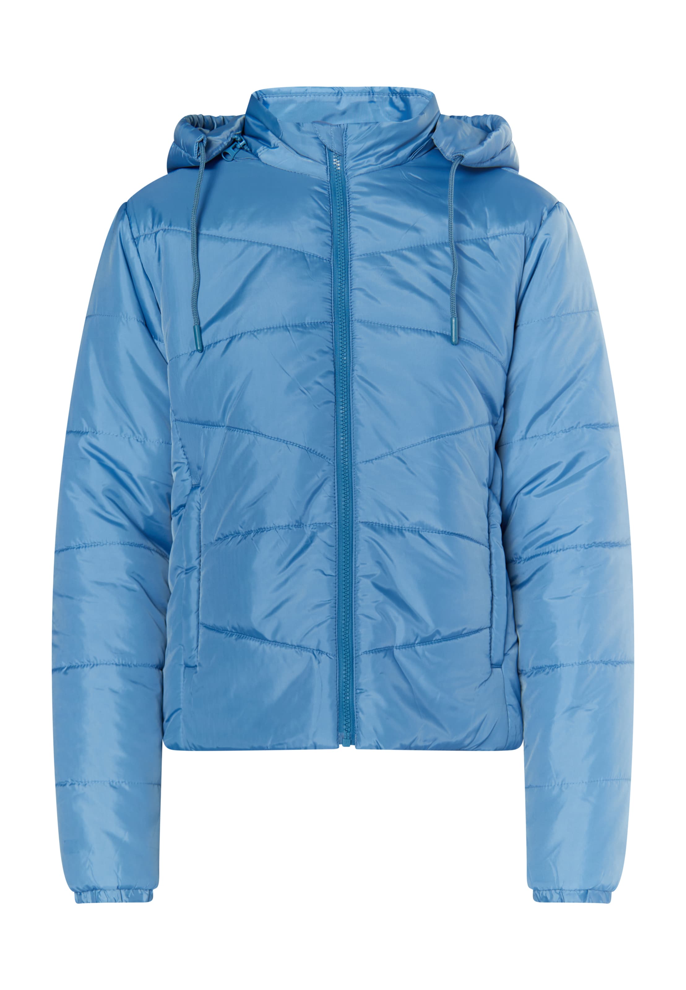 Geacă de primăvară-toamnă de la MYMO pe albastru: față