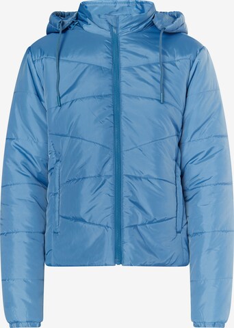 MYMO Between-Season Jacket in Blue: front