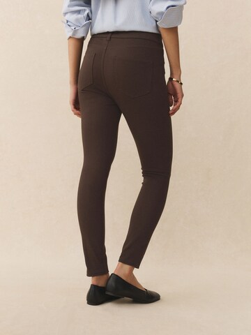 Next Skinny Jeggings i brun