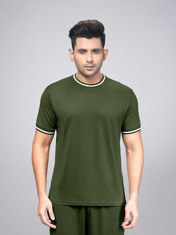 PANTONECLO - Camiseta funcional 'Pantoneclo Men's Gym Short Sleeve T-Shirt' en verde