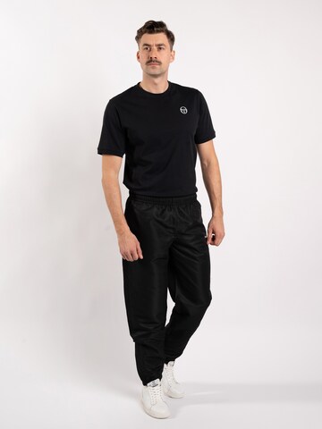 Sergio Tacchini Tapered Workout Pants 'Carson 021' in Black