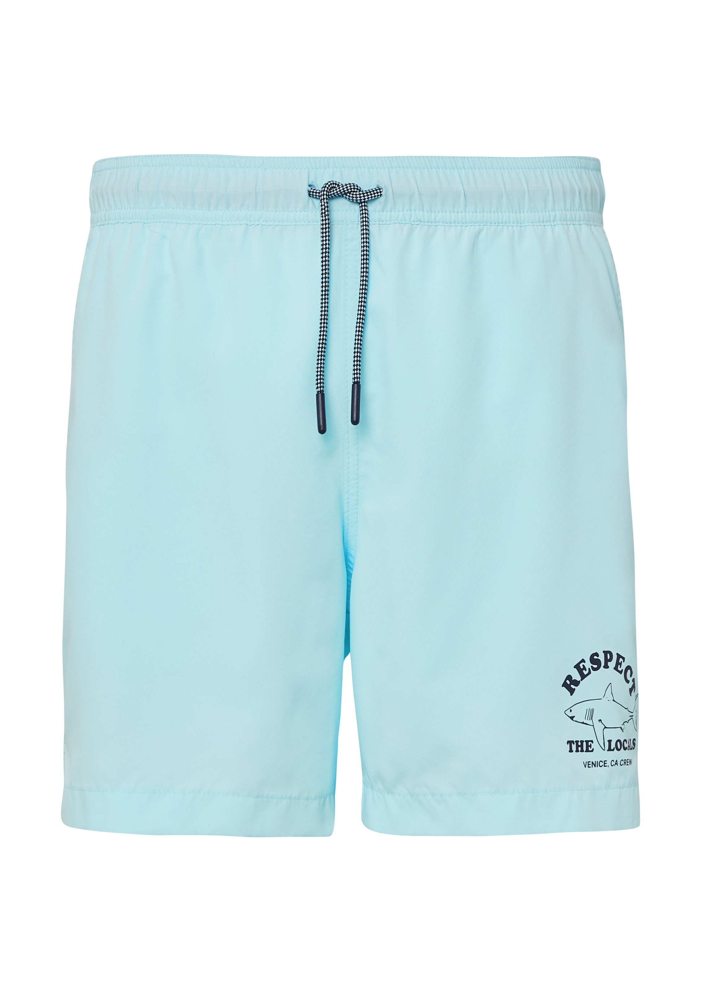s.Oliver Zwemshorts in Blauw: voorkant