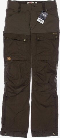 Fjällräven Pants in S in Green: front