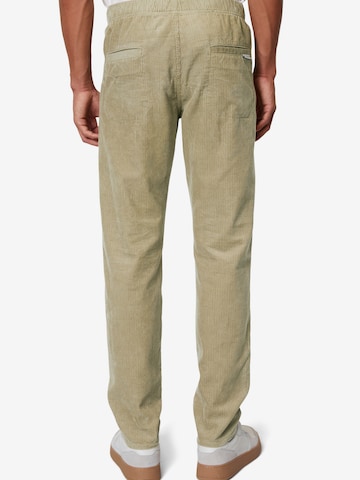 Marc O'Polo DENIM Regular Trousers 'LINUS' in Beige