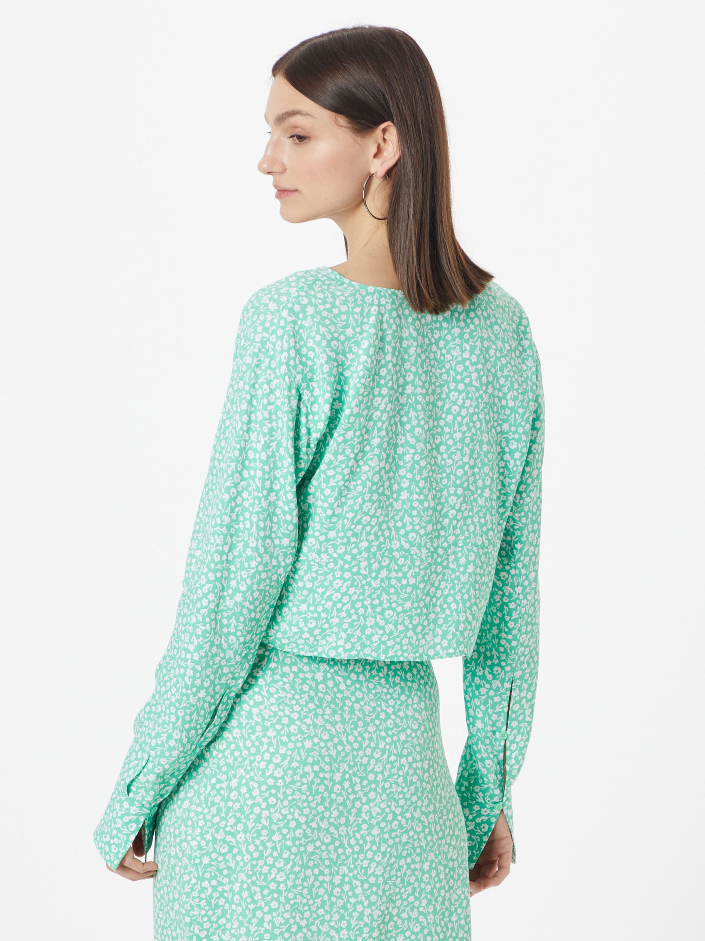 Calvin klein green blouse sale