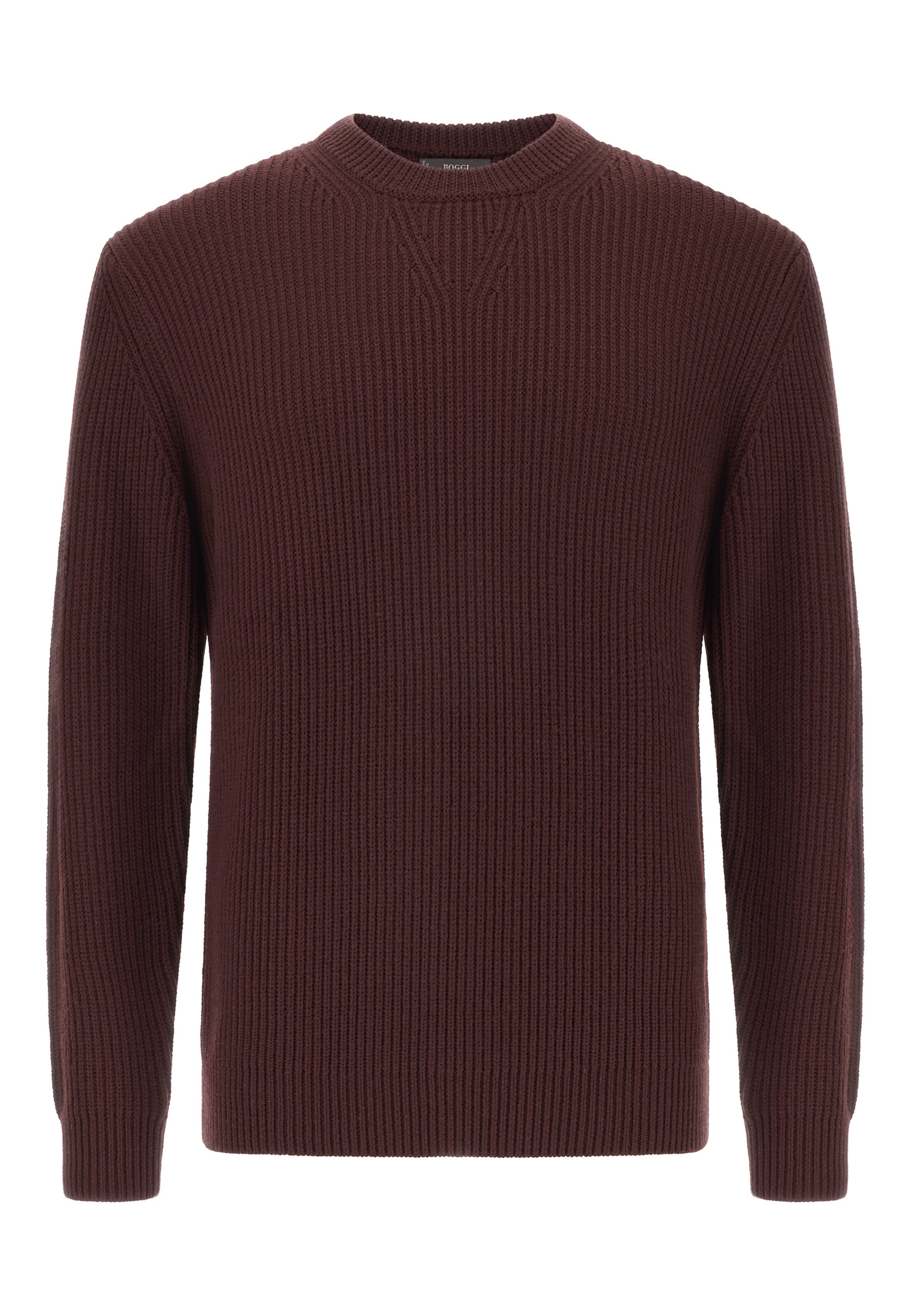 Pull-over Boggi Milano en rouge : devant