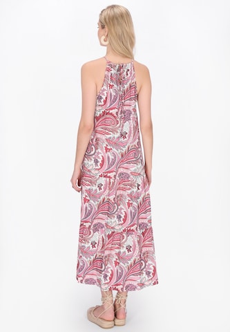 Robe d’été 'Festival' IZIA en rouge