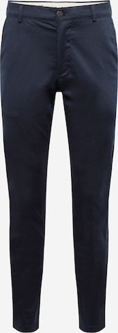 SELECTED HOMME - Calças chino 'Buckley' em azul: frente