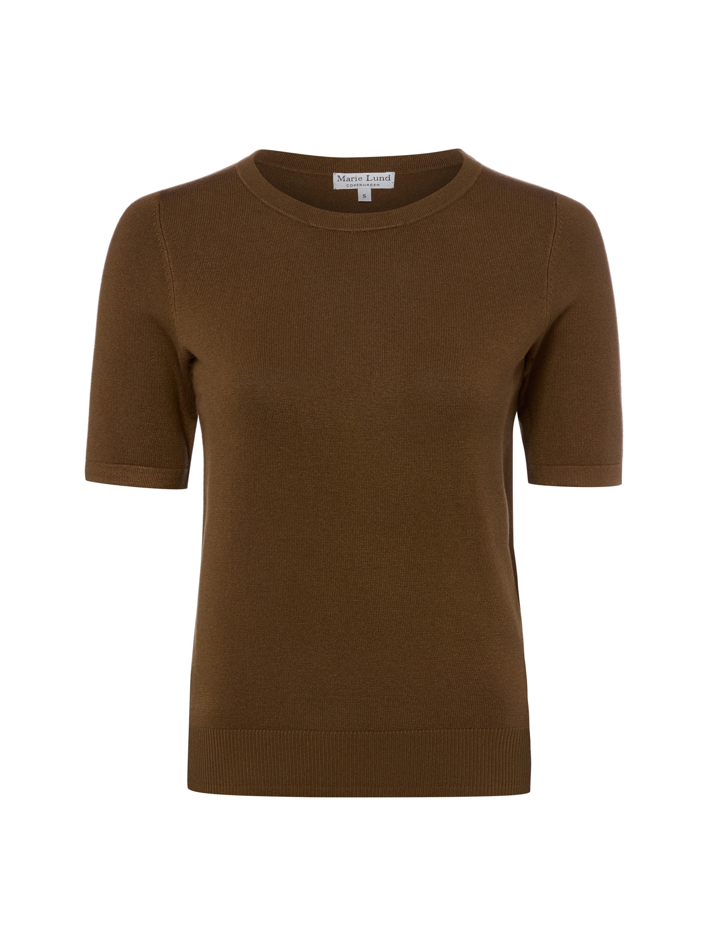 T-shirt Marie Lund en marron : devant