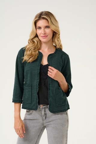 Blazer 'Mellie' Cream en vert