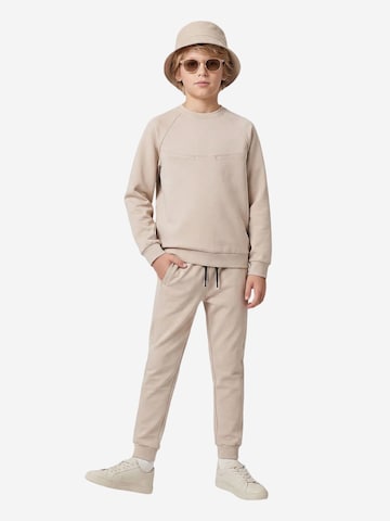 Tommy Life Strój treningowy 'TOMMY Kinder Active Set' w kolorze beżowy: przód