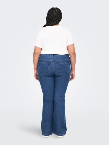 ONLY Carmakoma - Bootcut Vaquero 'CARHush' en azul