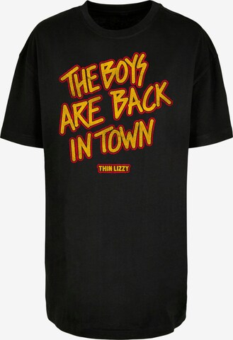 Merchcode T-Shirt 'Thin Lizzy - The Boys Stacked' in Schwarz: predná strana