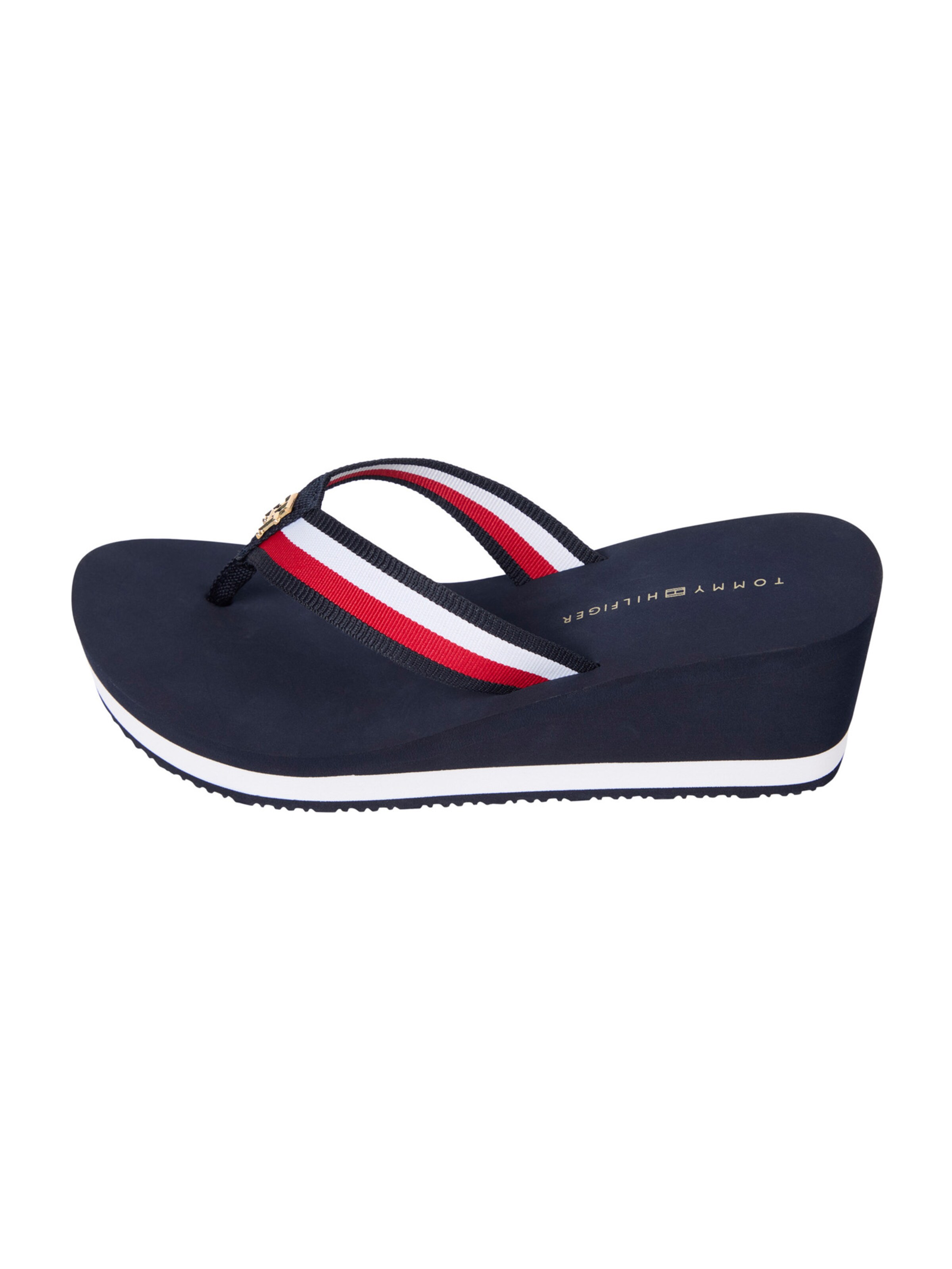 Flip-flops de la TOMMY HILFIGER pe albastru: față