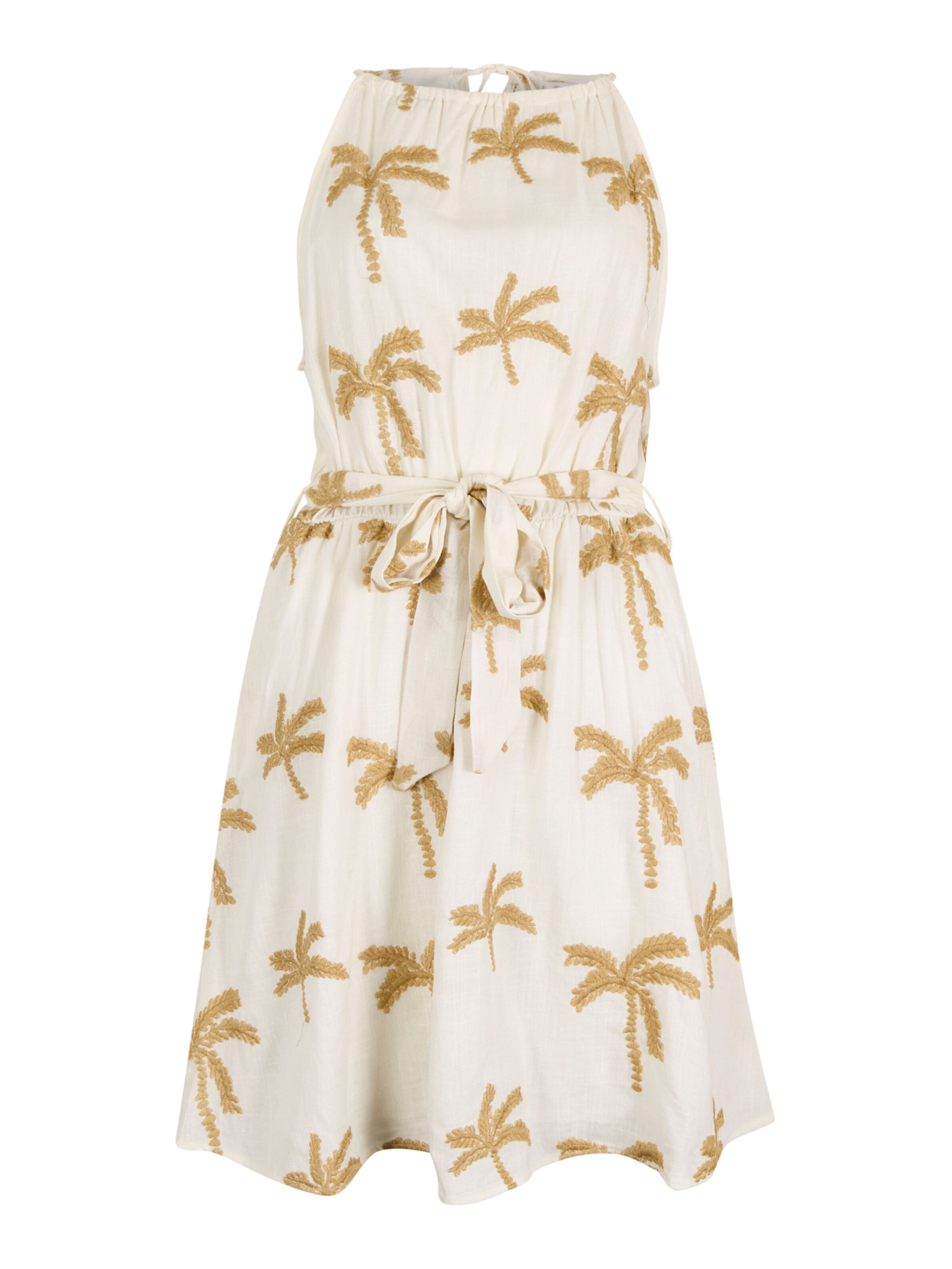 Apricot Jurk ' ' in Beige: voorkant