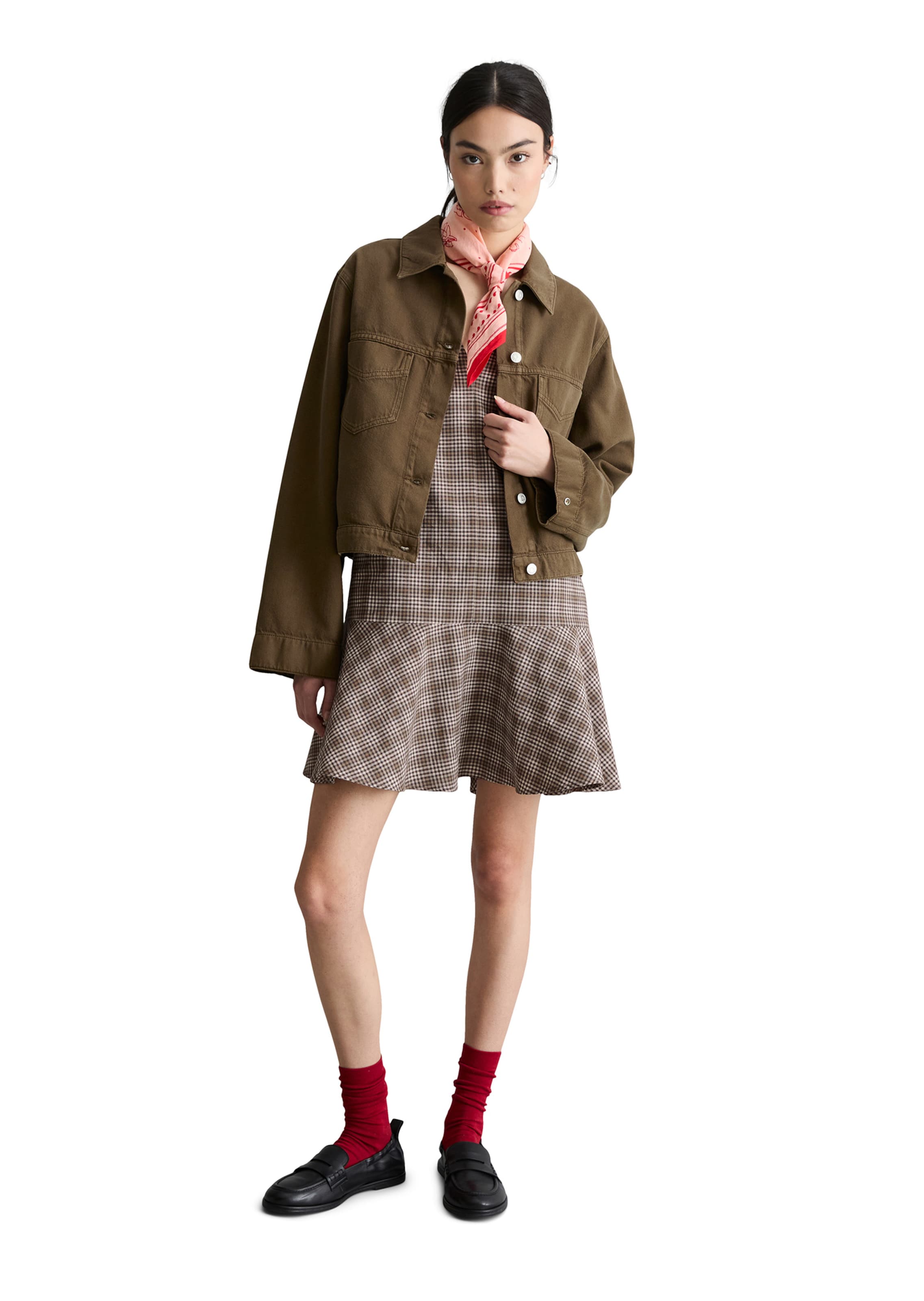 Marc O'Polo DENIM Between-season jacket in Brown