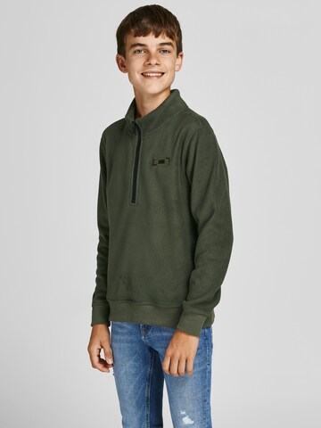 Jack & Jones Junior Sweatshirt in Green: front