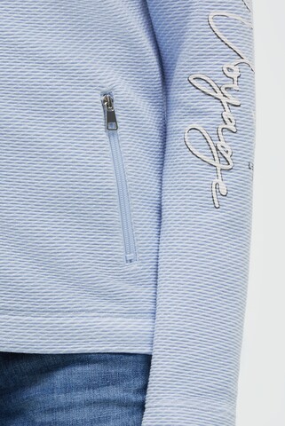 Soccx Zip-Up Hoodie in Blue