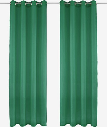 MY HOME Curtains & Drapes in Green: front